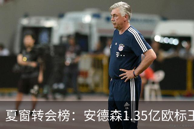 夏窗转会榜：安德森1.35亿欧标王 5000万欧+交易已11笔